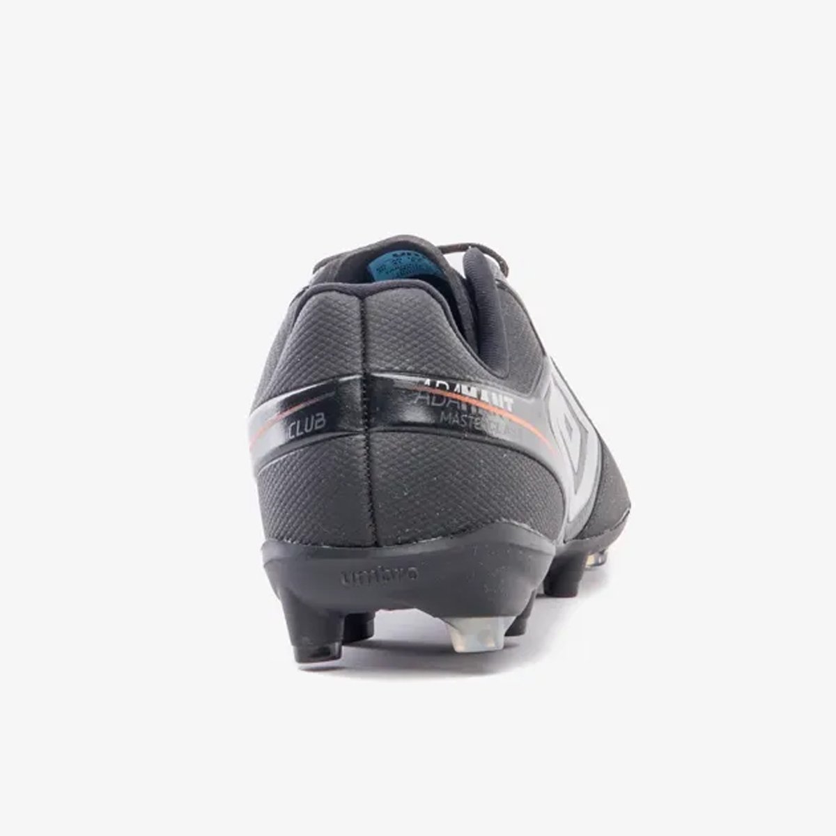 Chuteira Campo Umbro Adamant Master Class Club Unissex Preto Preto/Prata 6