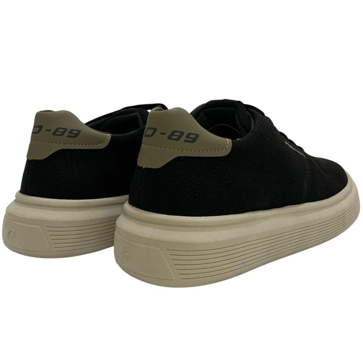 Sapatenis Pegada 172108 Masculino Preto Preto/Areia 2