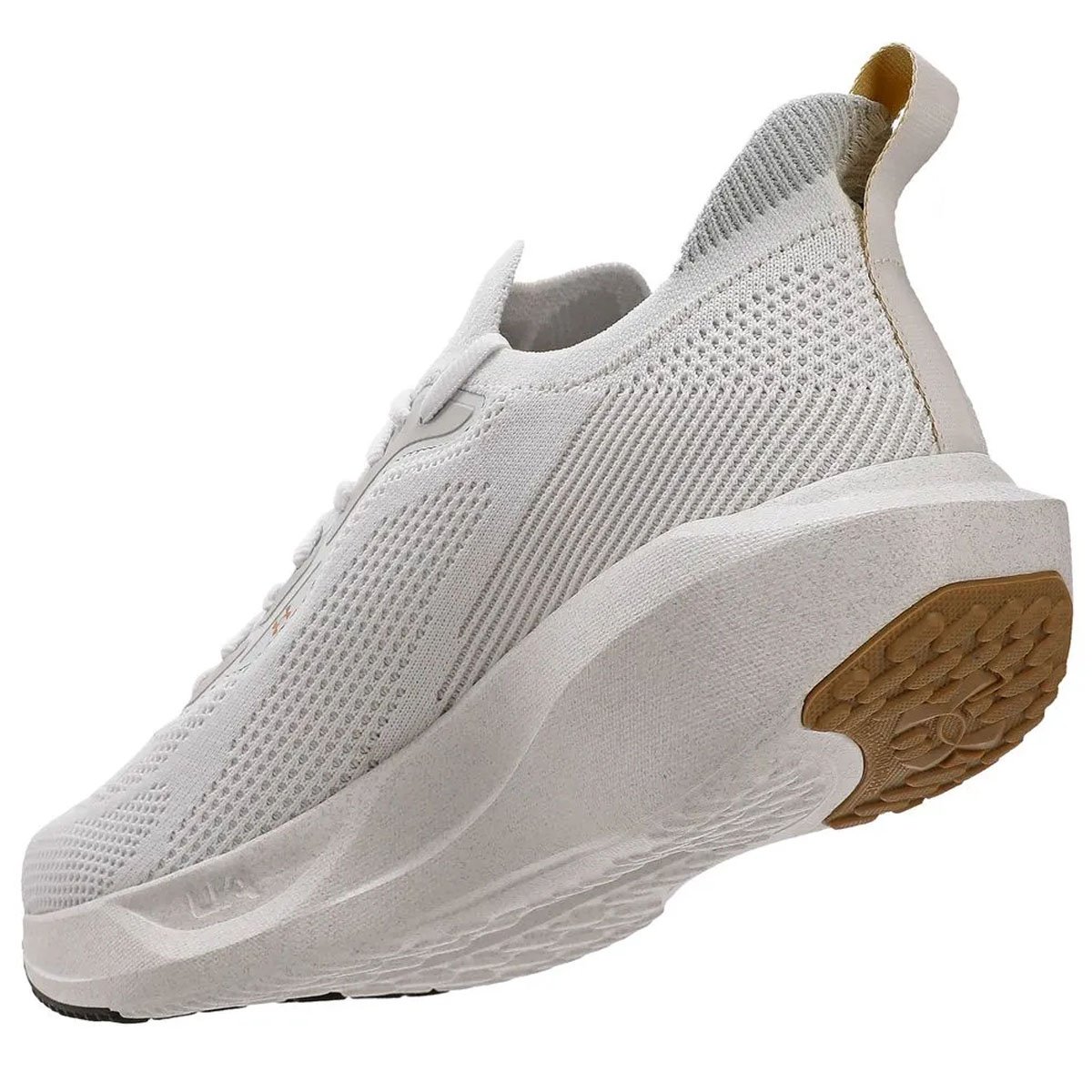 Tenis Under Armour Charged Slight 3 SE Unissex Branco Branco/Dourado 6