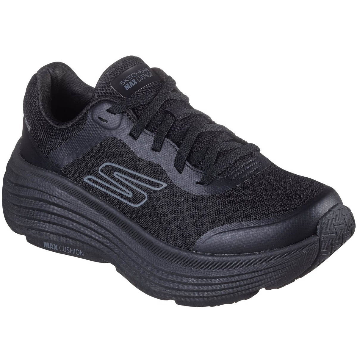 Tenis Skechers Max Cushioning Endeavour Feminino Preto Preto 5