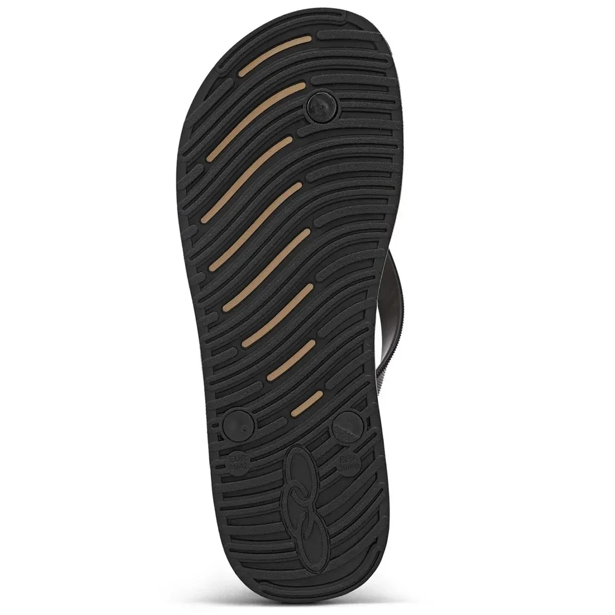Chinelo Olympikus Livre Masculino Marrom Preto/Marrom 5