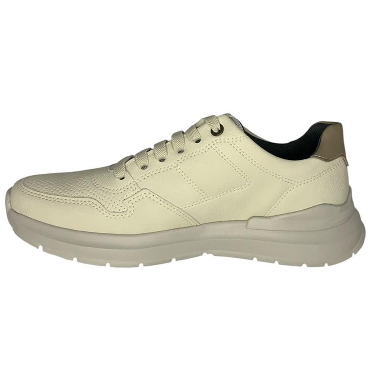Sapatenis Pegada 172601 Masculino Milk Bege 2