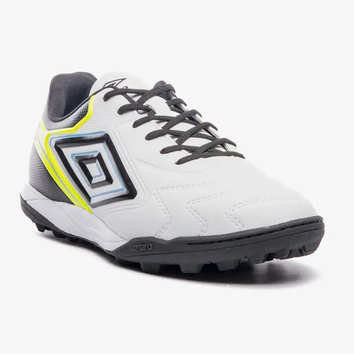Chuteira Society Umbro Adamant Master Class Club Branco  Branco/Preto/Amarelo 3