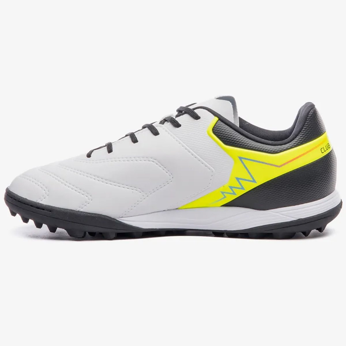 Chuteira Society Umbro Adamant Master Class Club Branco Branco/Preto/Amarelo 2