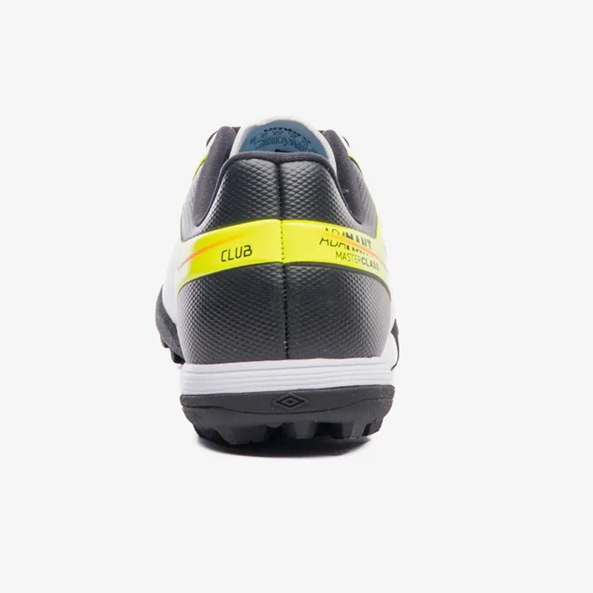 Chuteira Society Umbro Adamant Master Class Club Branco Branco/Preto/Amarelo 6