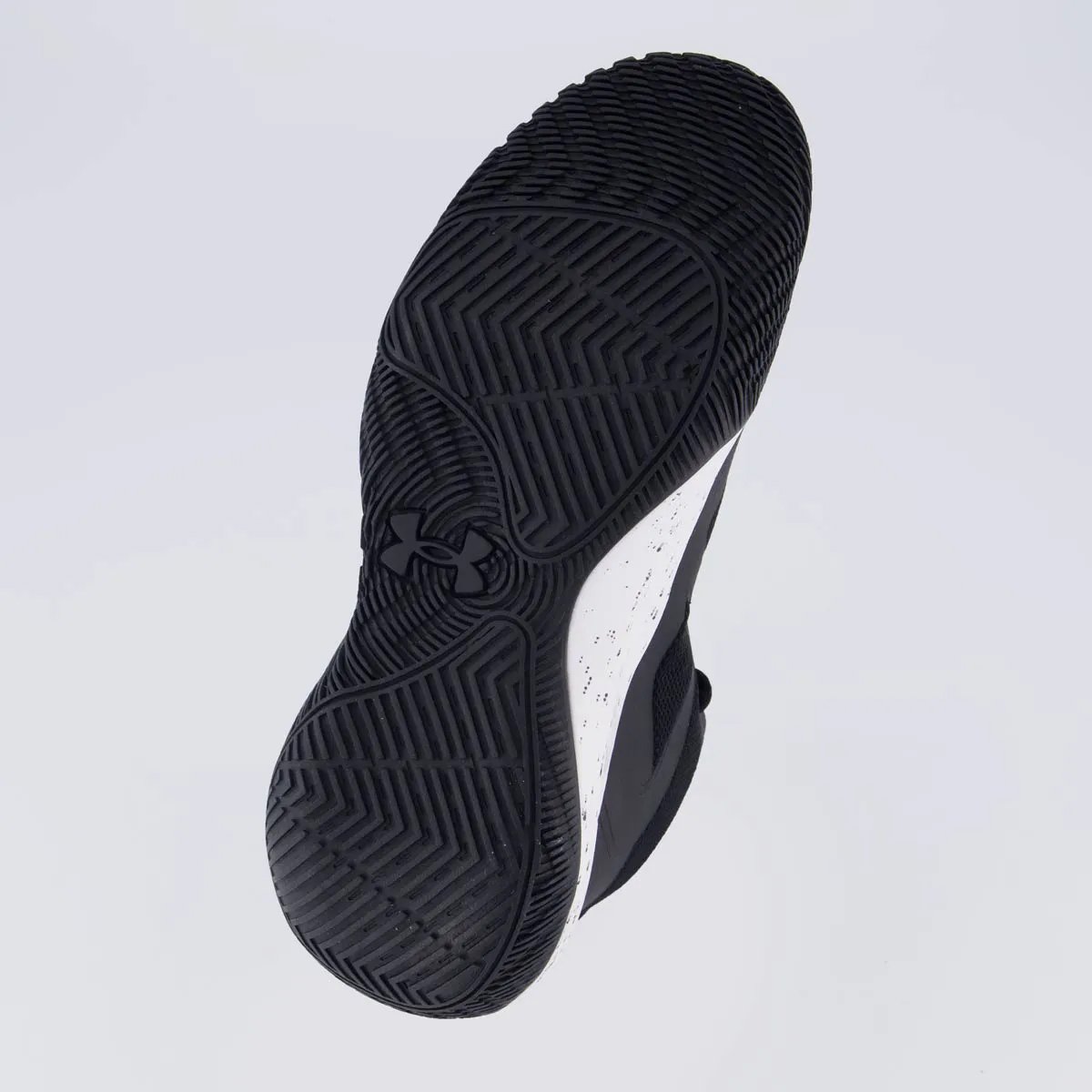 Tenis Under Armour Bankshot SE Masculino Preto Preto/Branco 5