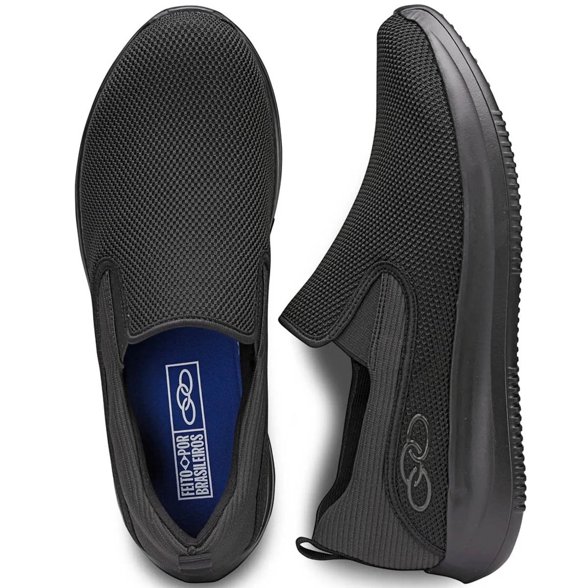Tenis Olympikus Wellness 2 Masculino Preto Preto 4