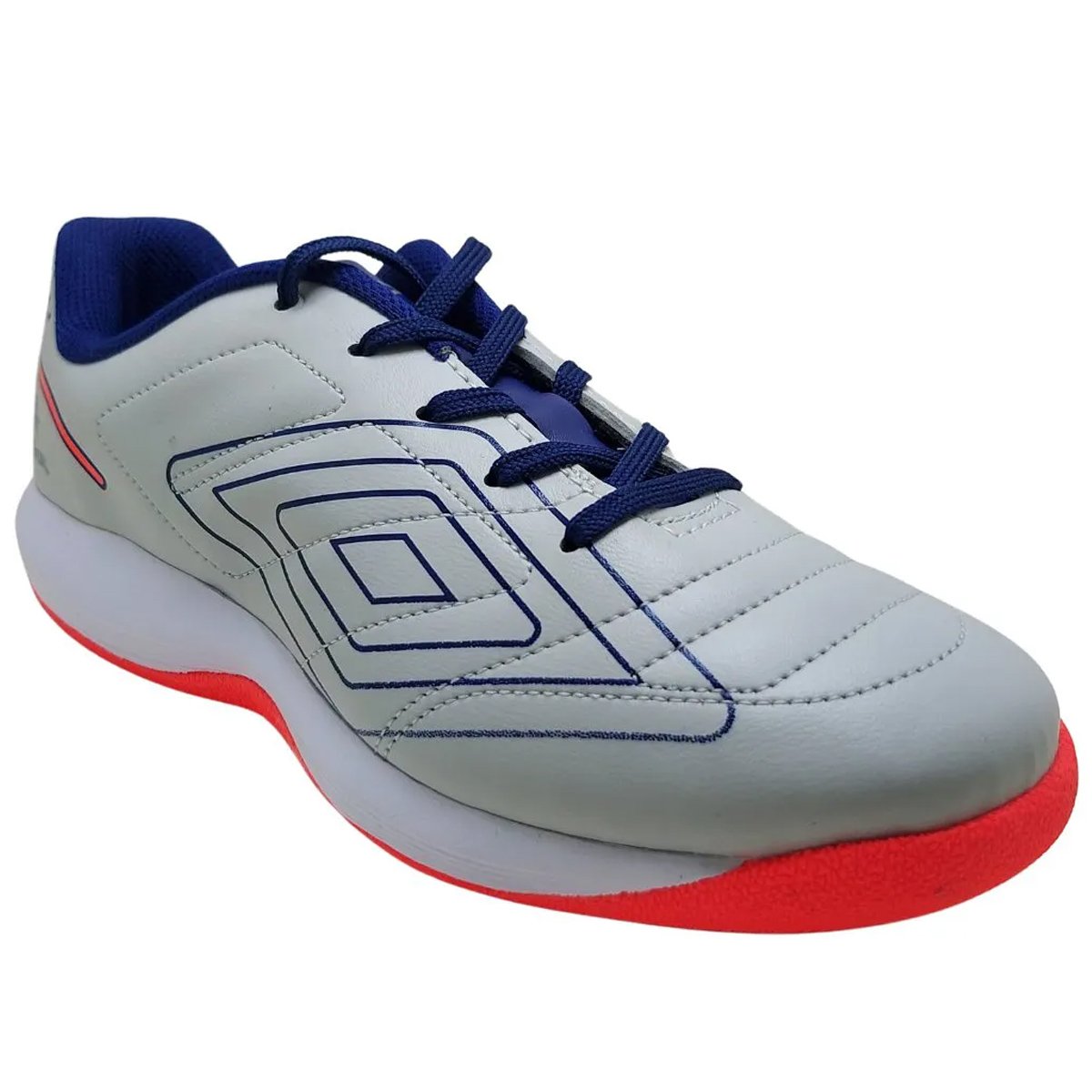 Chuteira Futsal Umbro Br Futsal Jr Infantil Cinza Cinza/Gelo 3