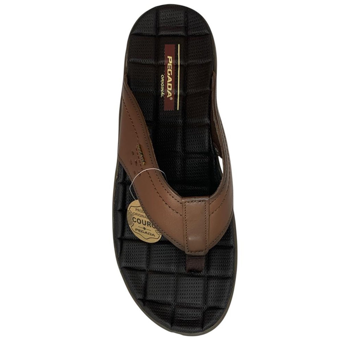Chinelo Pegada 533235 Tamanho Especial Masculino Pinhao Pinhão 3