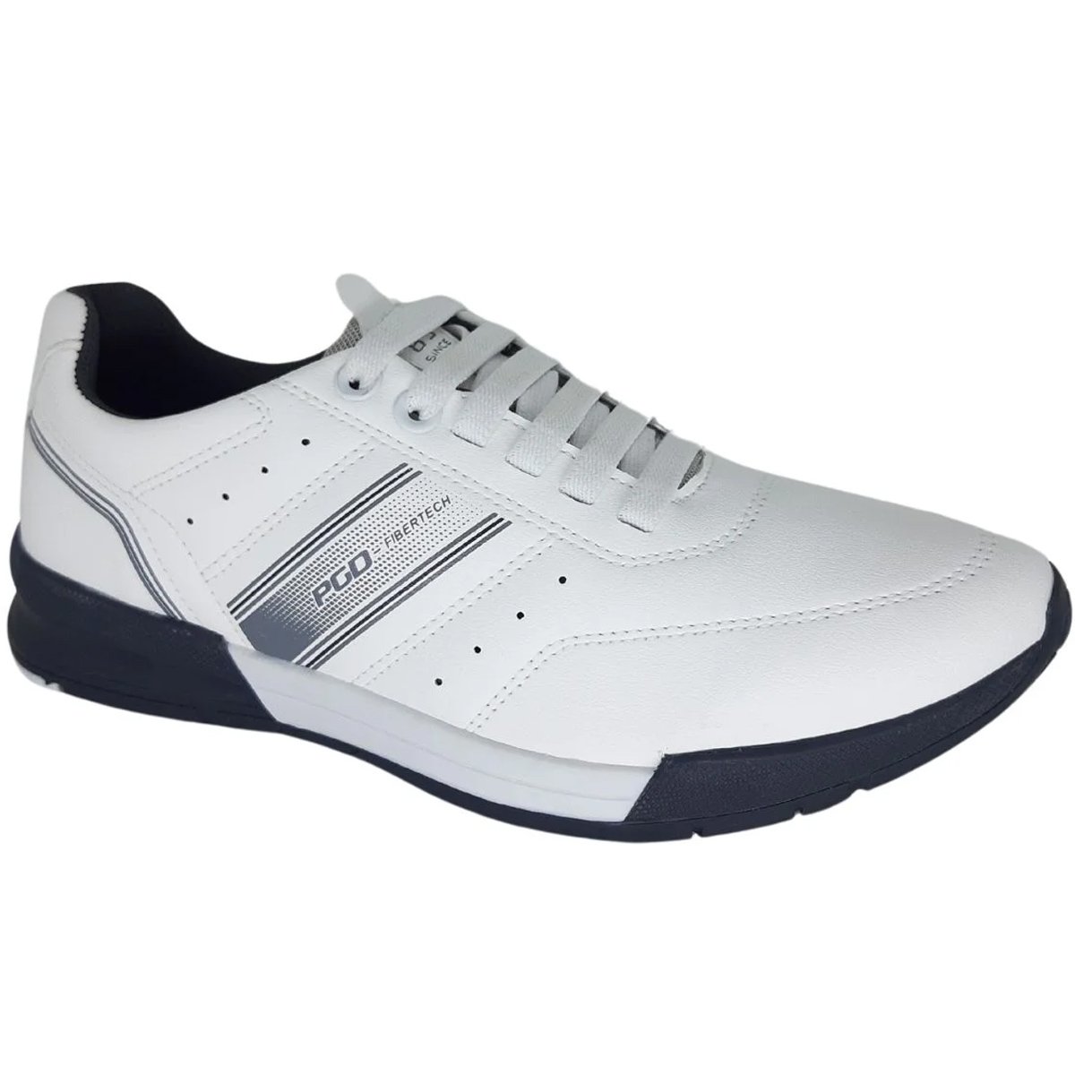 Sapatenis Pegada 172204 Masculino Branco Branco 2