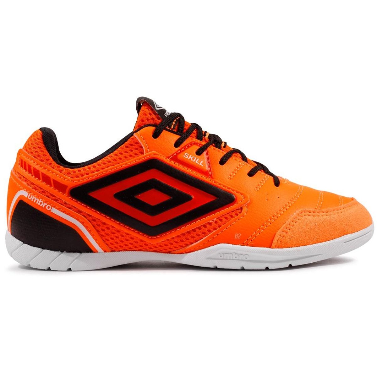 Chuteira Futsal Umbro Skill Unissex Laranja