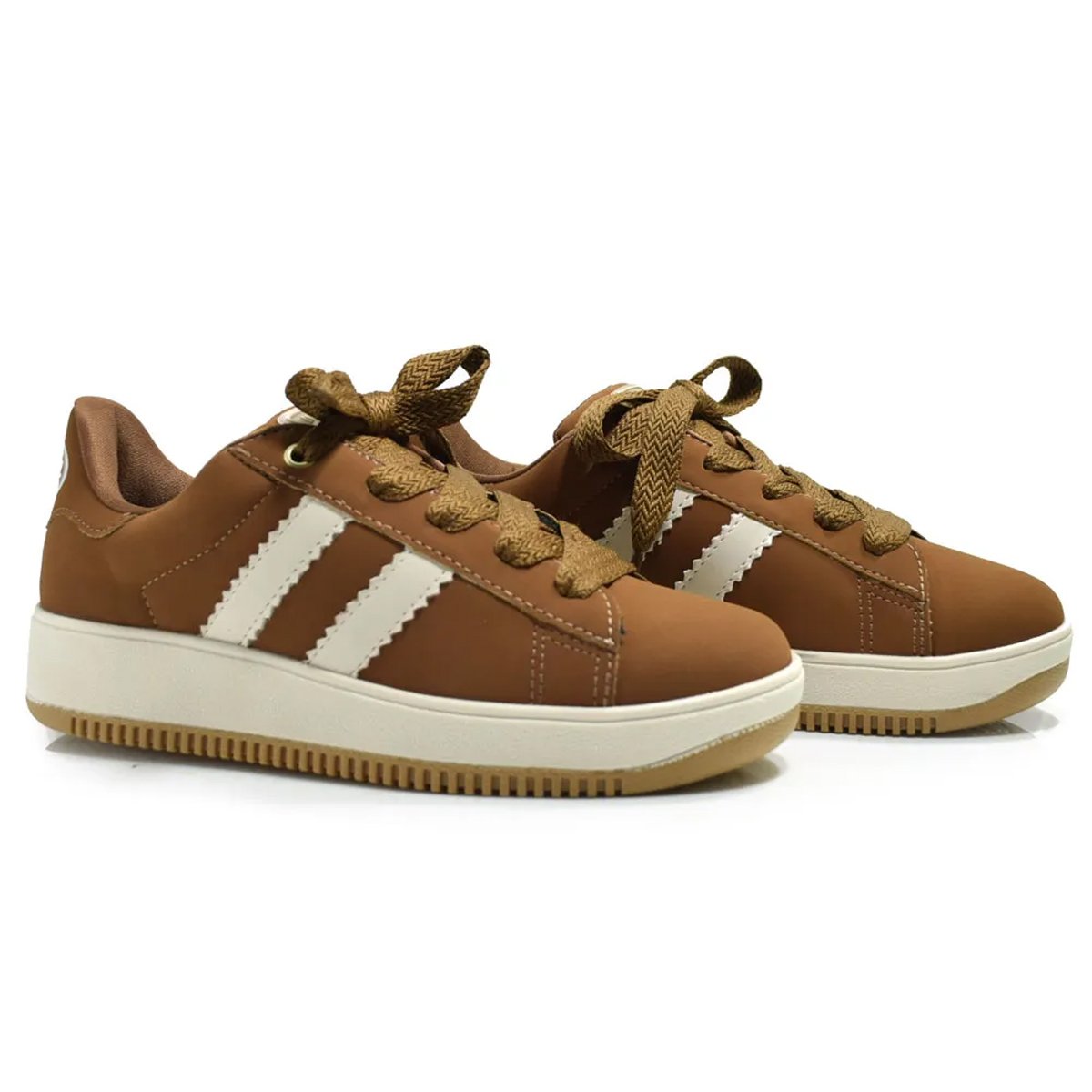 Tenis Quiz 61-1851 Feminino Terra Marrom 2