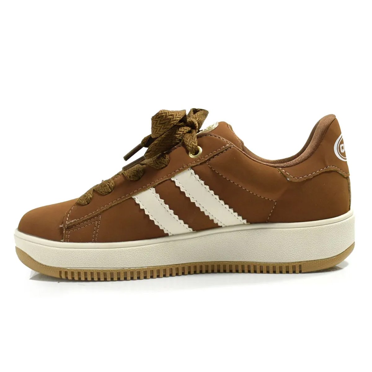 Tenis Quiz 61-1851 Feminino Terra Marrom 5
