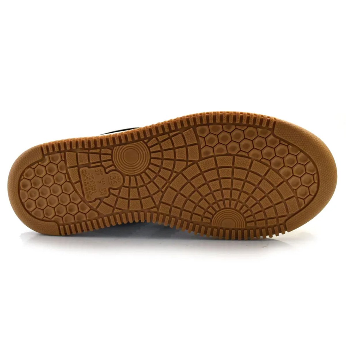 Tenis Quiz 61-1851 Feminino Preto Preto/Branco 8