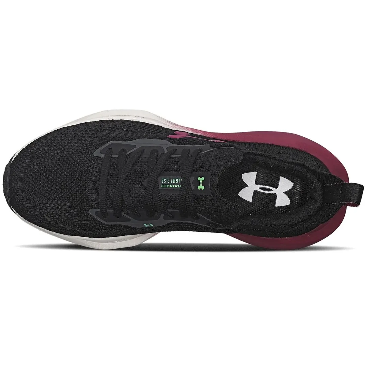 Tenis Under Armour Charged Slight 3 SE Feminino Preto Preto/Roxo 3