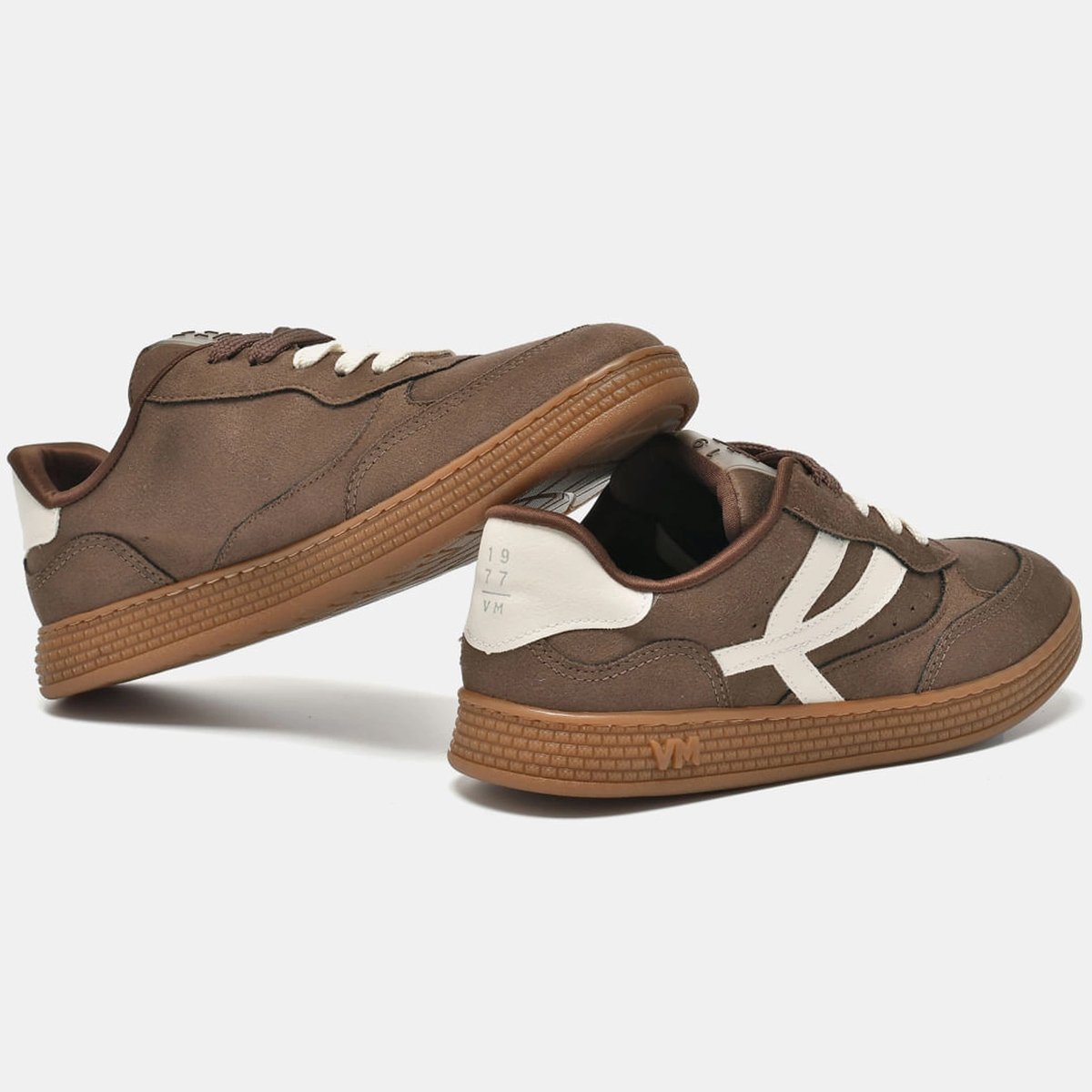 Tenis Via Marte 277-004 Feminino Marrom Marrom 3