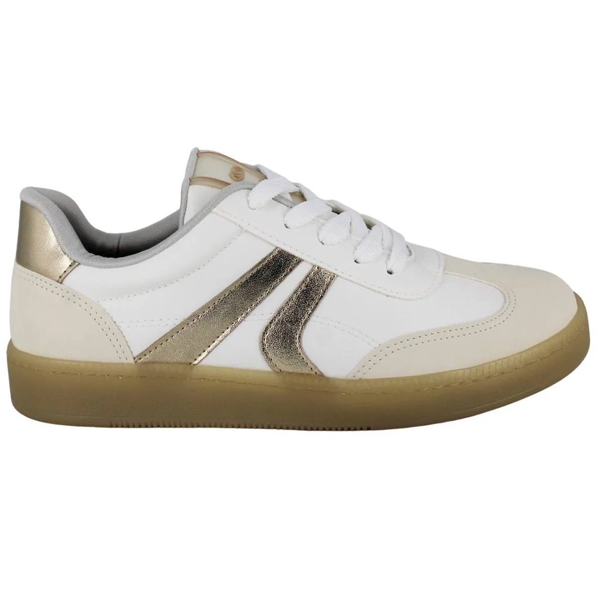 Tenis Via Marte 213-012 Feminino Marfim