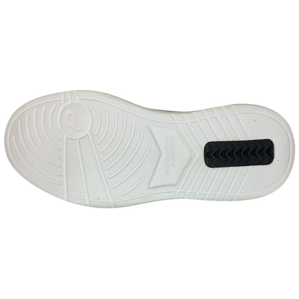 Sapatenis Pegada 112401 Masculino Branco Cinza 3