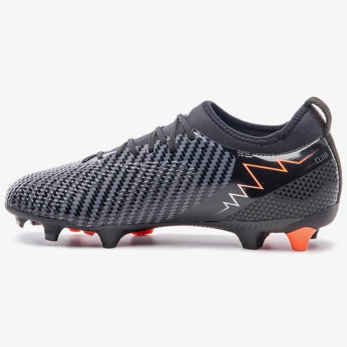 Chuteira Campo Umbro Adamant Top Speed Club Preto  Preto/Prata 2