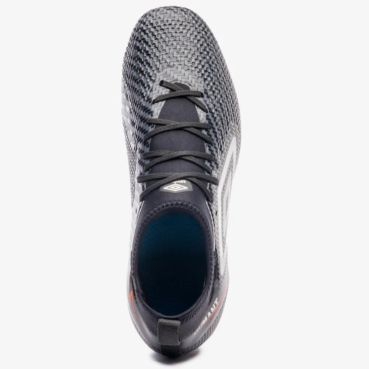 Chuteira Campo Umbro Adamant Top Speed Club Preto  Preto/Prata 4