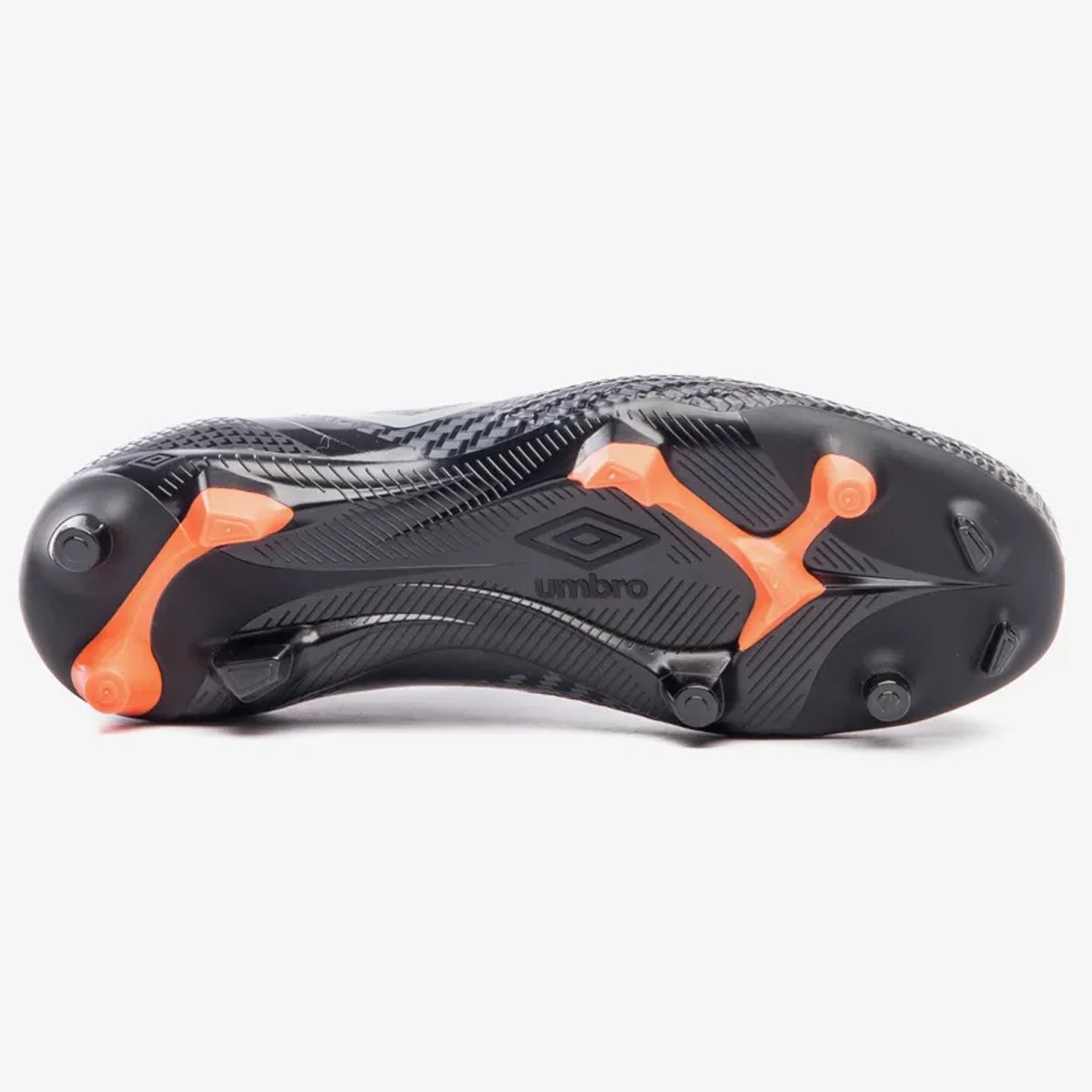 Chuteira Campo Umbro Adamant Top Speed Club Preto  Preto/Prata 5