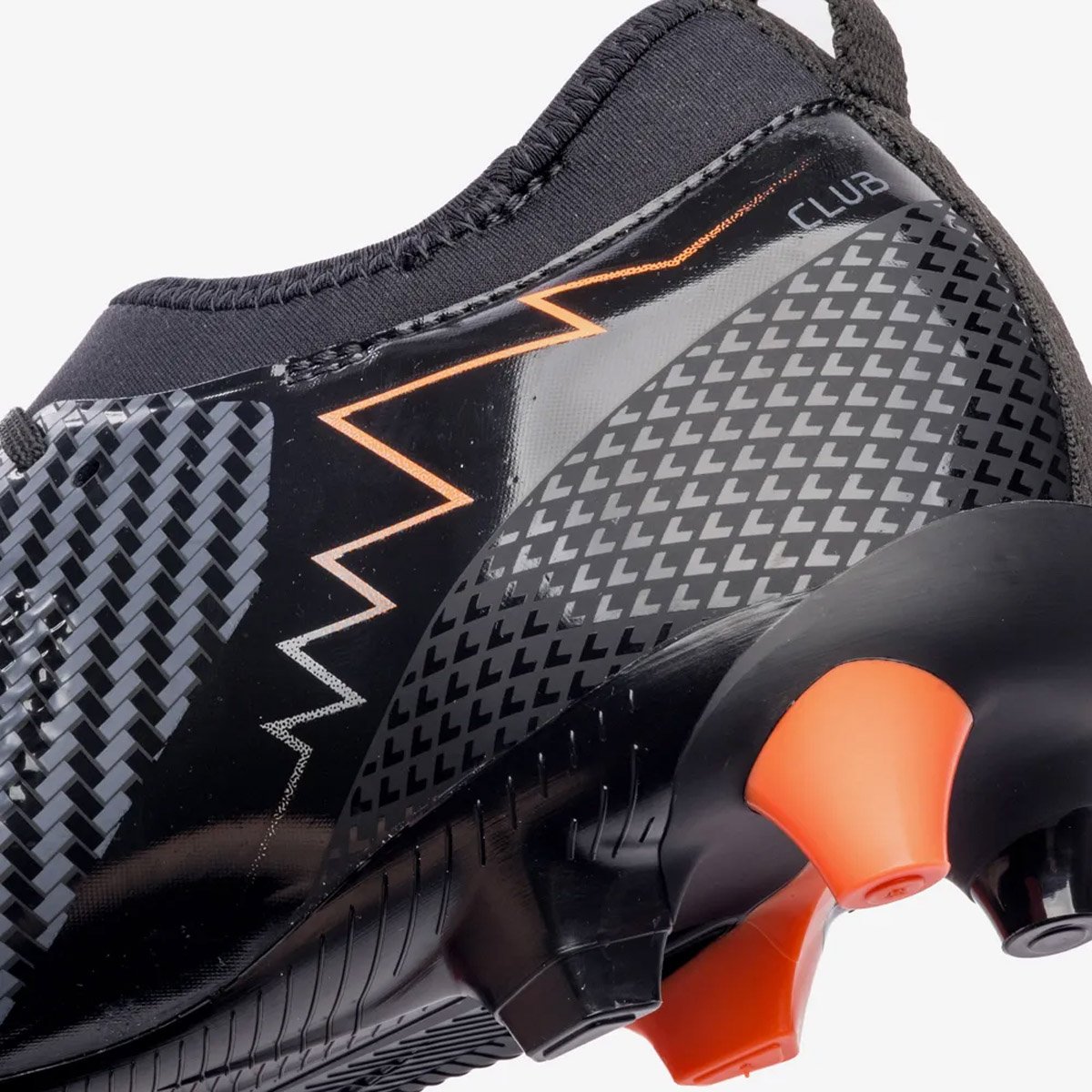 Chuteira Campo Umbro Adamant Top Speed Club Preto  Preto/Prata 8