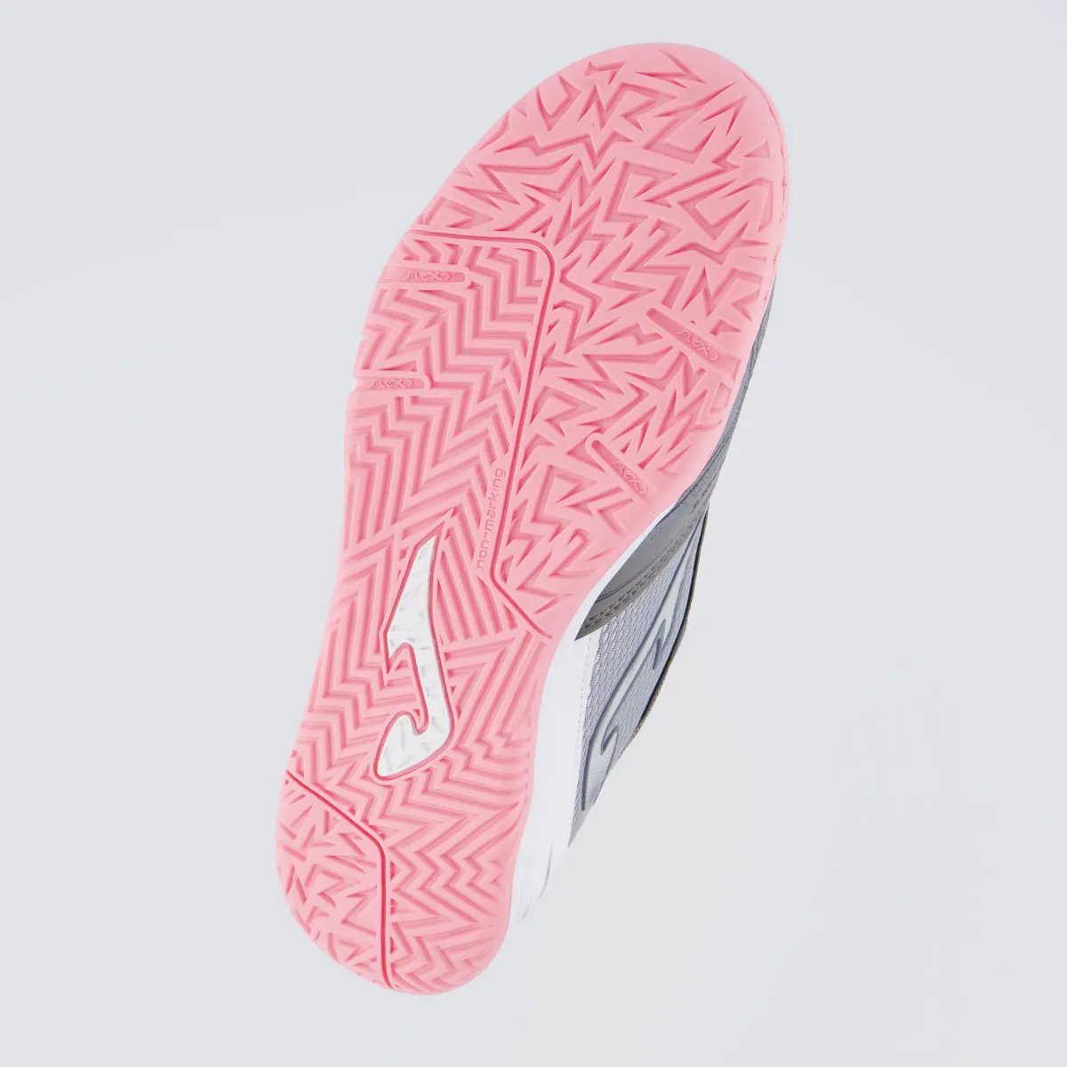 Chuteira Futsal Joma Dribling Unissex Cinza Cinza/Rosa 4