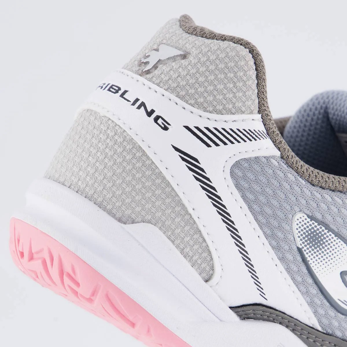 Chuteira Futsal Joma Dribling Unissex Cinza Cinza/Rosa 6