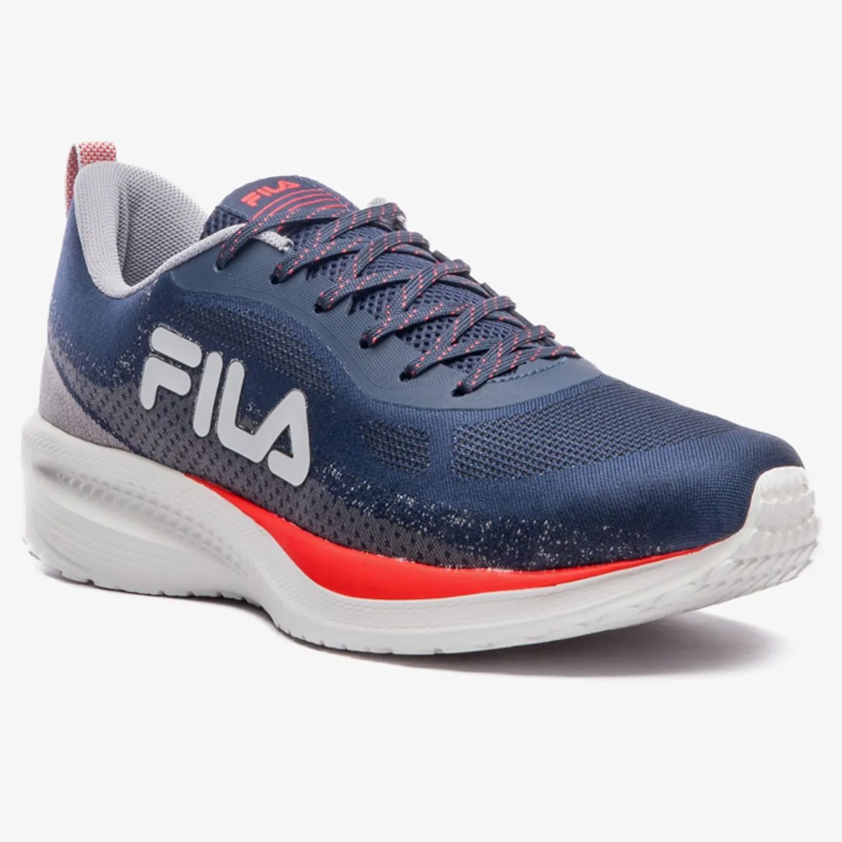 Tenis Fila Efecto 2 Masculino Marinho Azul Marinho/Vermelho 3