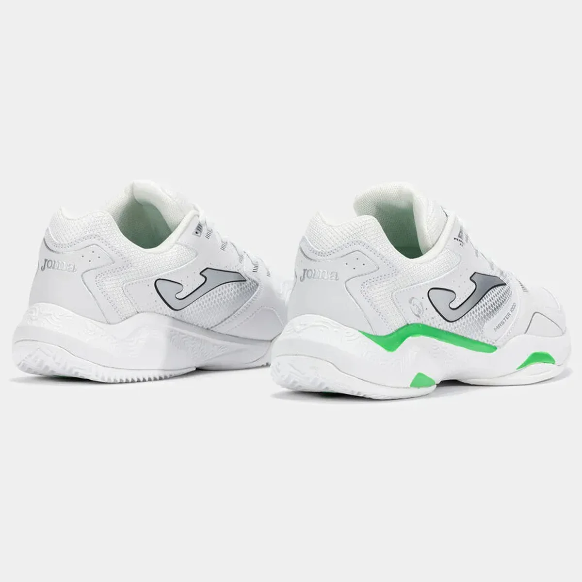 Tenis Joma Master 1000 Saibro Masculino Branco Branco/Verde 3