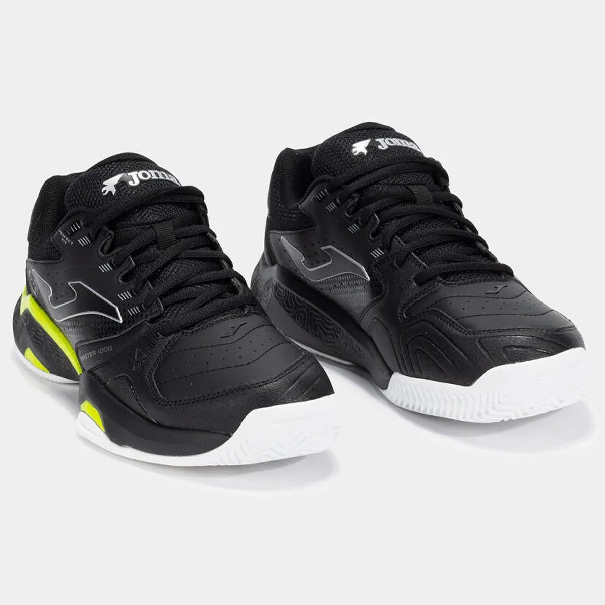Tenis Joma Master 1000 Saibro Masculino Preto Preto/Amarelo 2