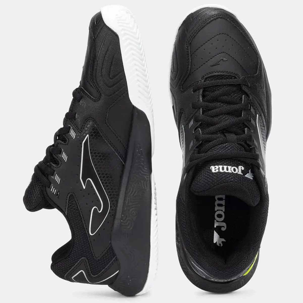 Tenis Joma Master 1000 Saibro Masculino Preto Preto/Amarelo 4