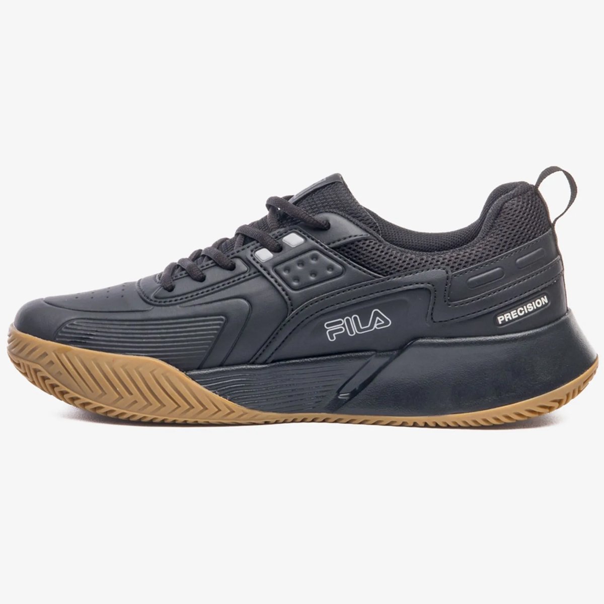 Tenis Fila Precision Masculino Preto Preto 2