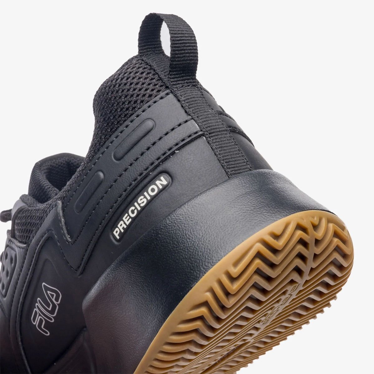 Tenis Fila Precision Masculino Preto Preto 7