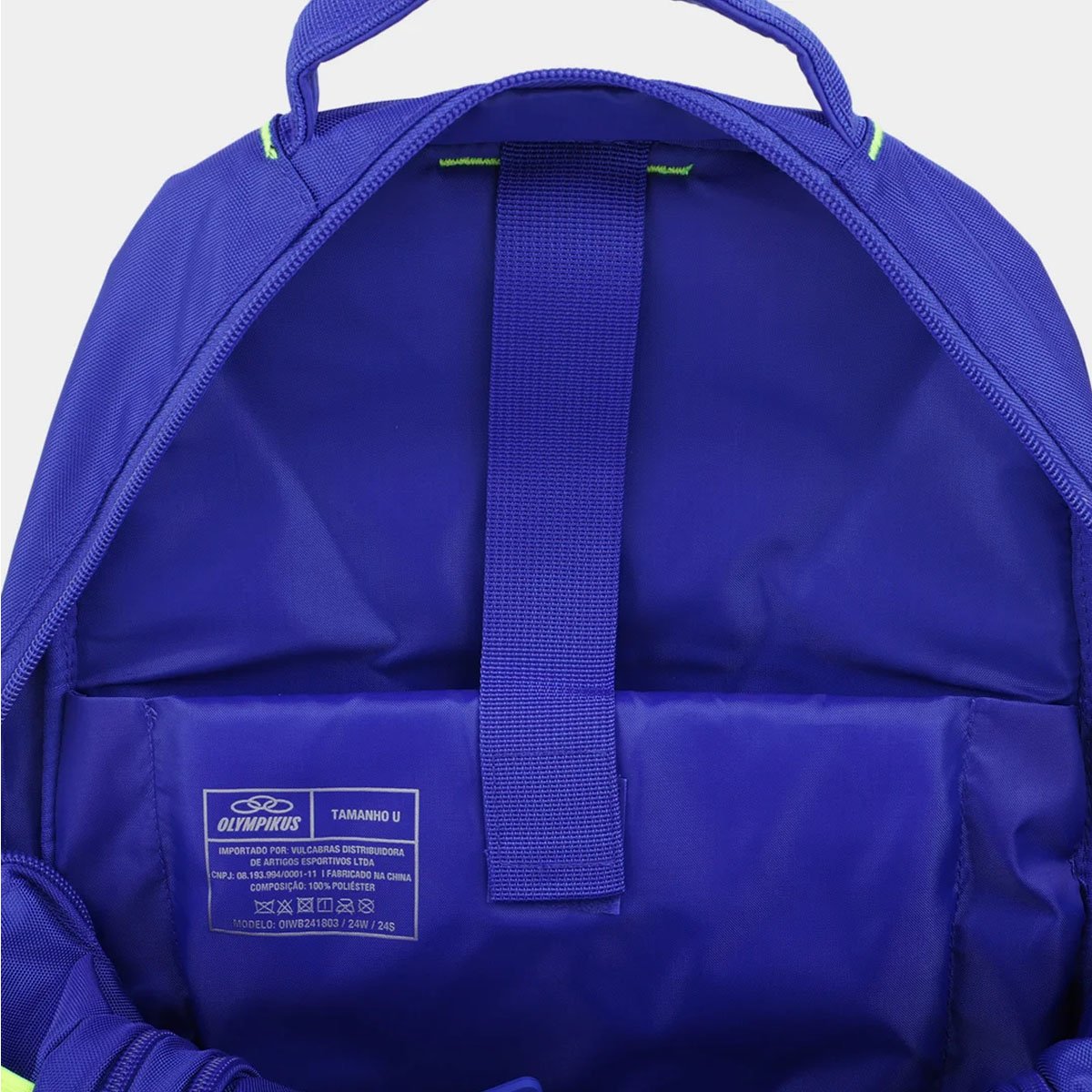 Mochila Olympikus Prime Unissex Azul Azul 6