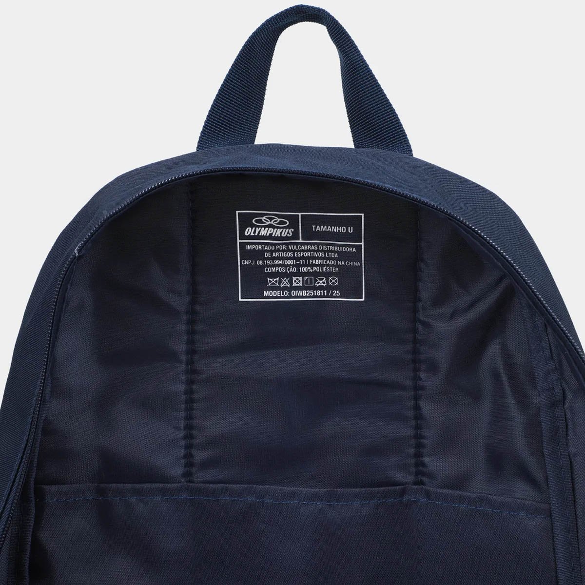 Mochila Olympikus Basic New Unissex Marinho Azul Marinho 5