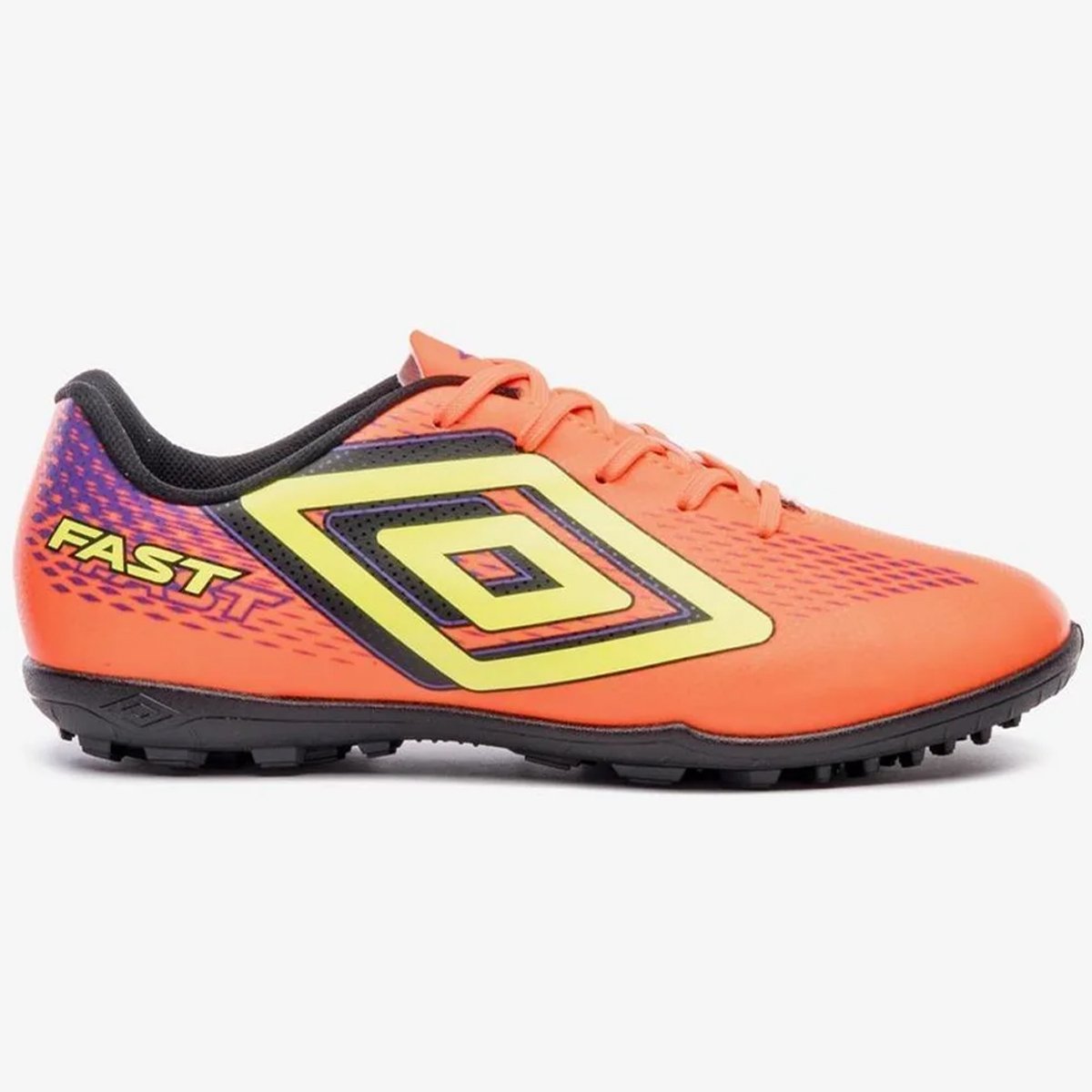 Chuteira Society Umbro Fast II Unissex Coral