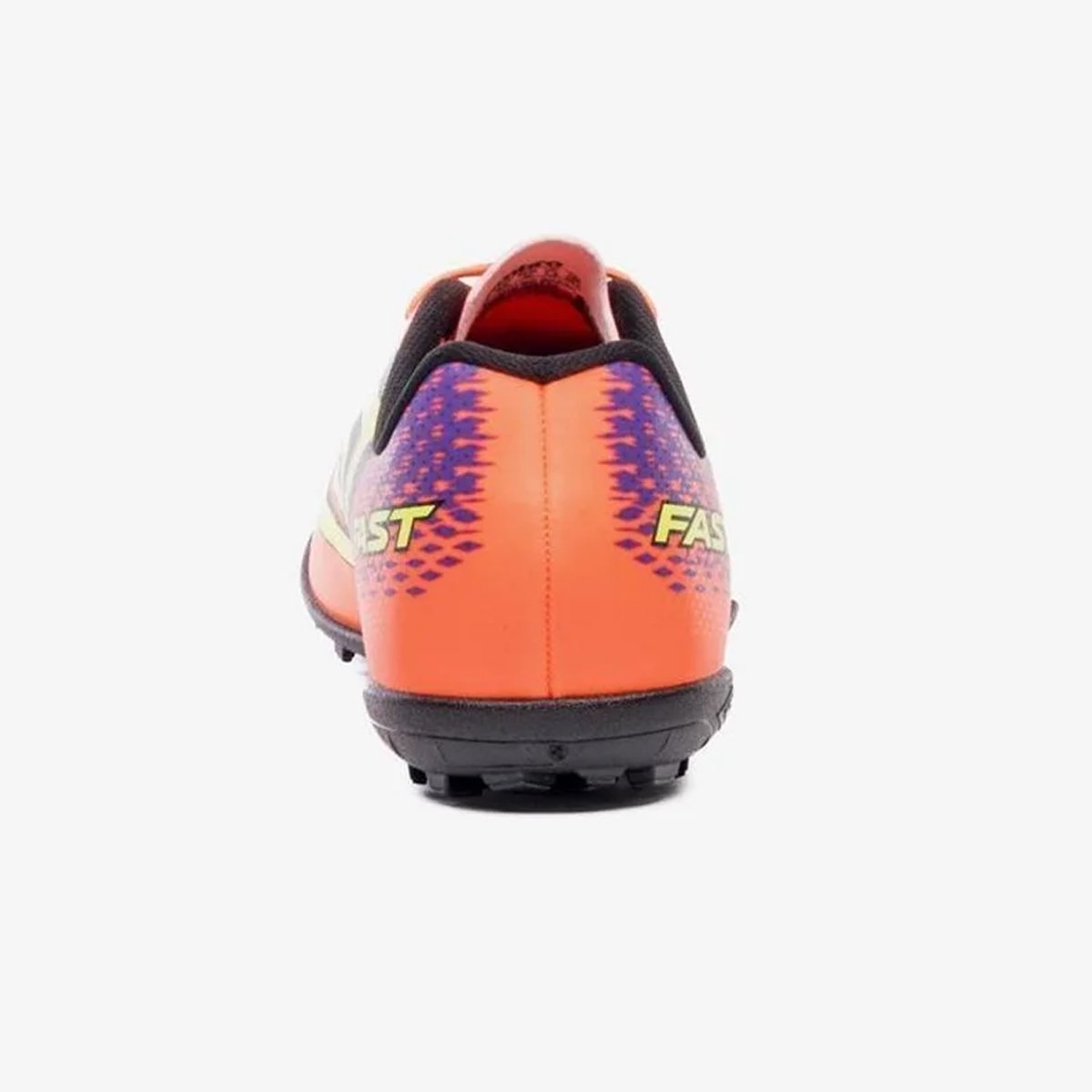 Chuteira Society Umbro Fast II Unissex Coral Laranja 6