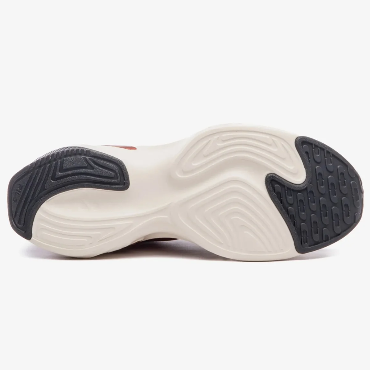 Tenis Fila Recovery Feminino Castanho Bege/Vermelho 5