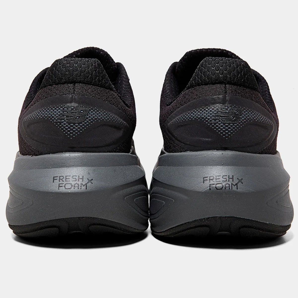 Tenis New Balance Fresh Foam X More V6 Masculino Preto Preto 4