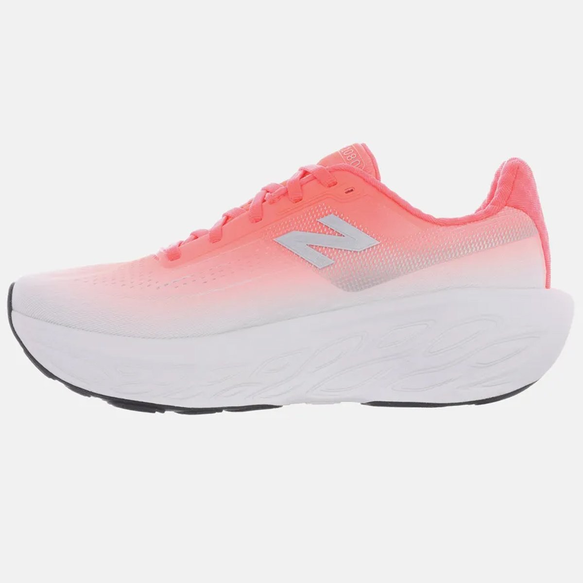 Tenis New Balance Fresh Foam X 1080 V14 Feminino Coral Coral/Branco 2