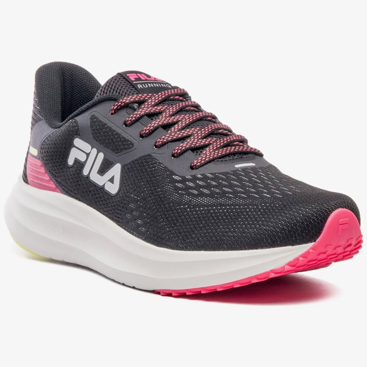 Tenis Fila Fastness Feminino Preto Preto 3