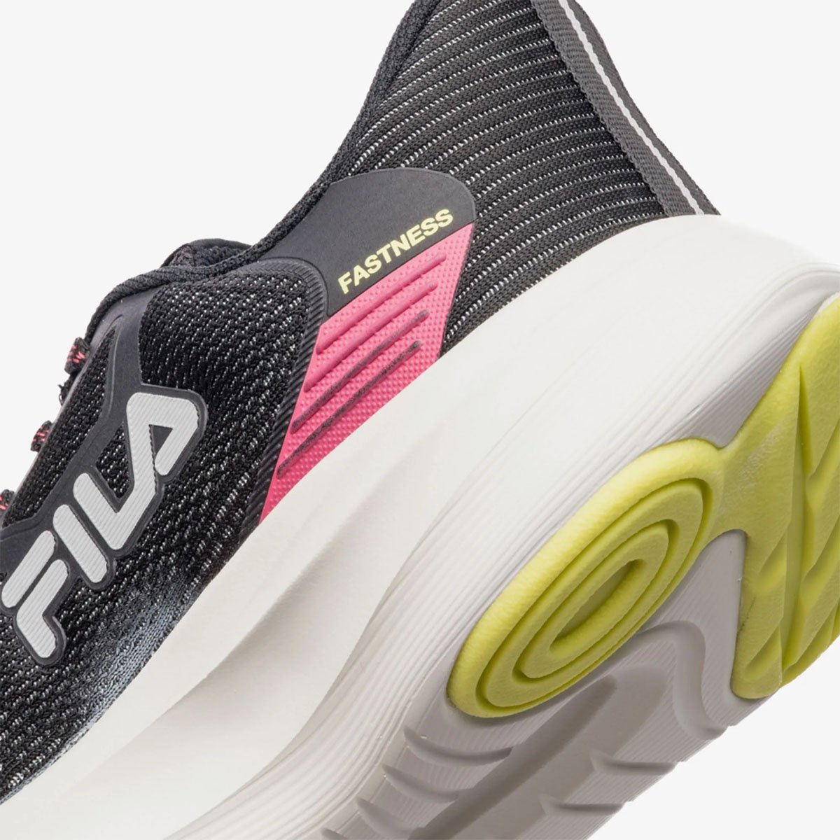 Tenis Fila Fastness Feminino Preto Preto 8