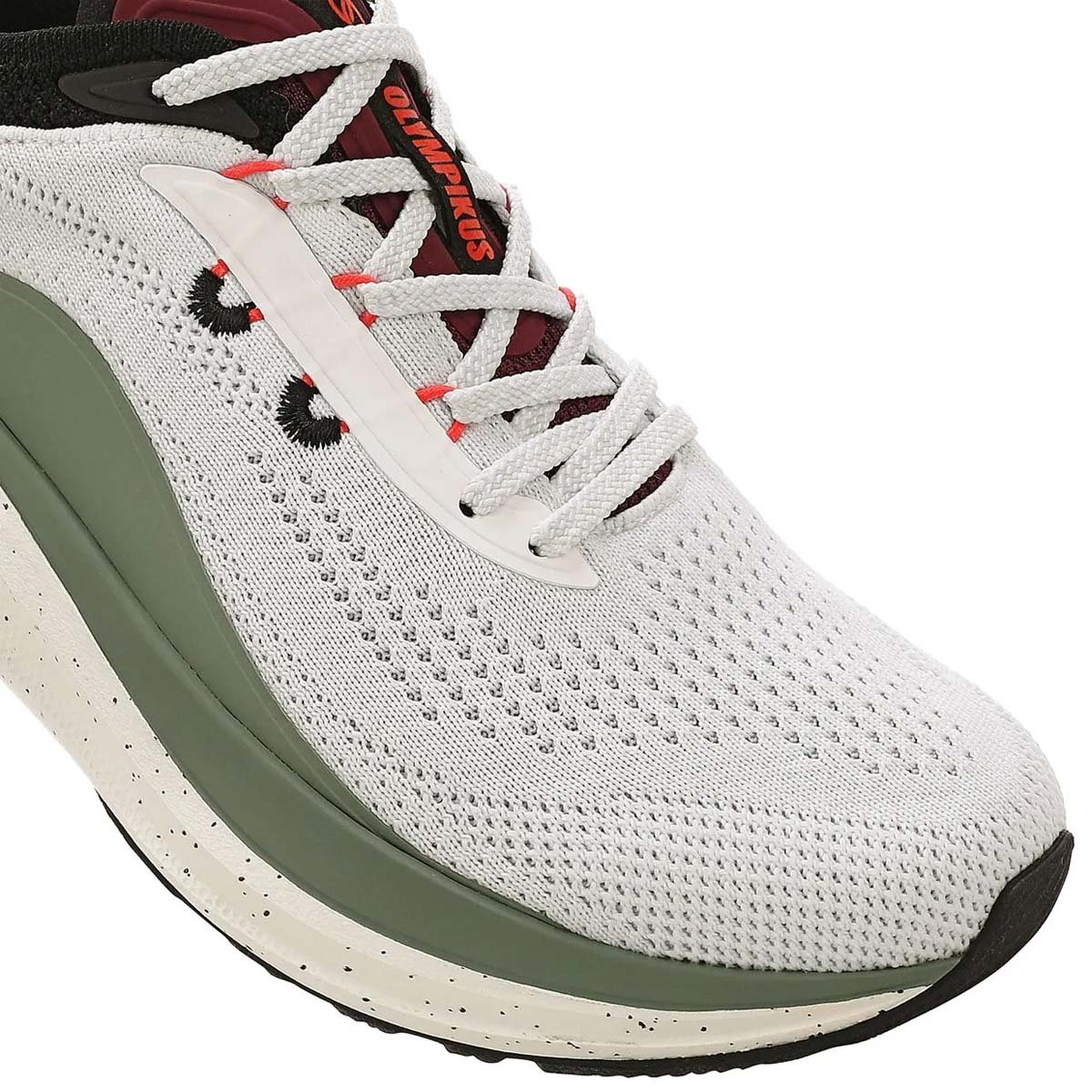 Tenis Olympikus Reverso 3 Masculino Branco Branco/Verde/Preto 7