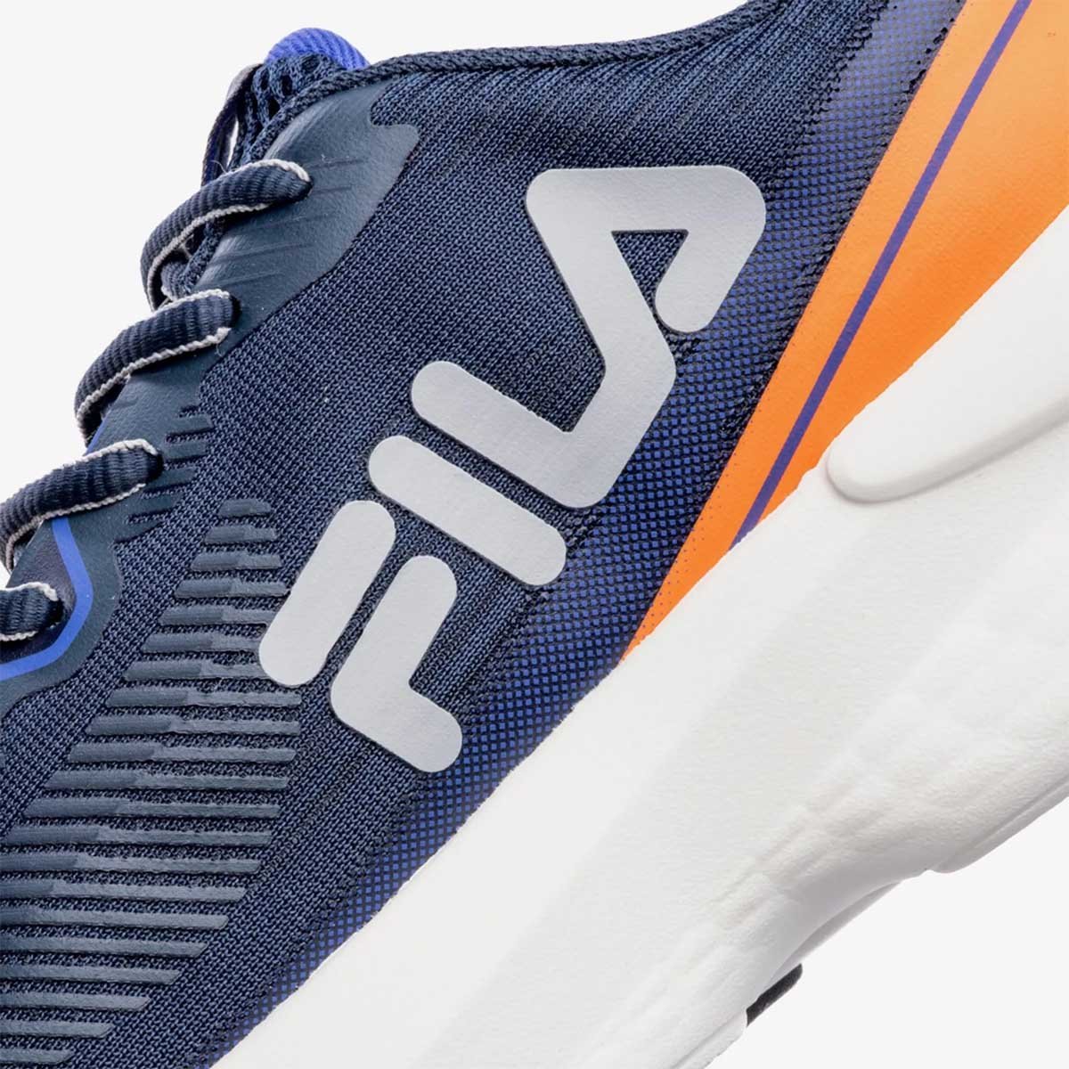 Tenis Fila Striker Masculino Marinho Marinho/Laranja 8