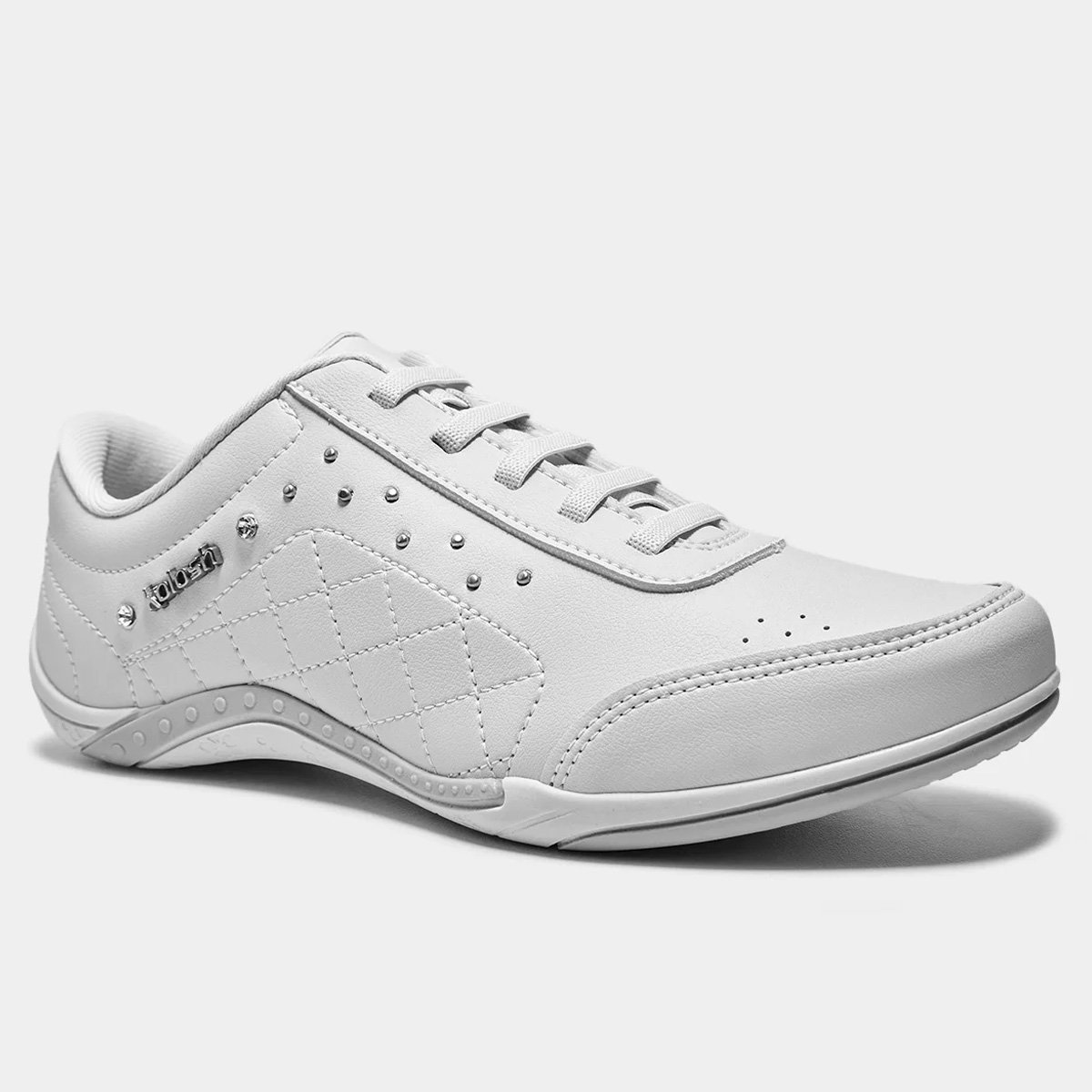 Tenis Kolosh Casual C1296 Feminino Branco Branco 2