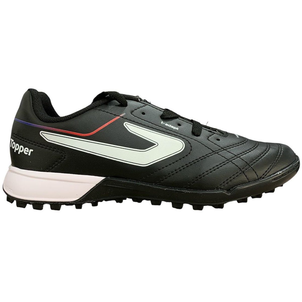 Chuteira Society Topper Bairro Unissex Preto