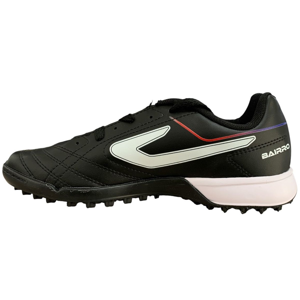 Chuteira Society Topper Bairro Unissex Preto Preto 2