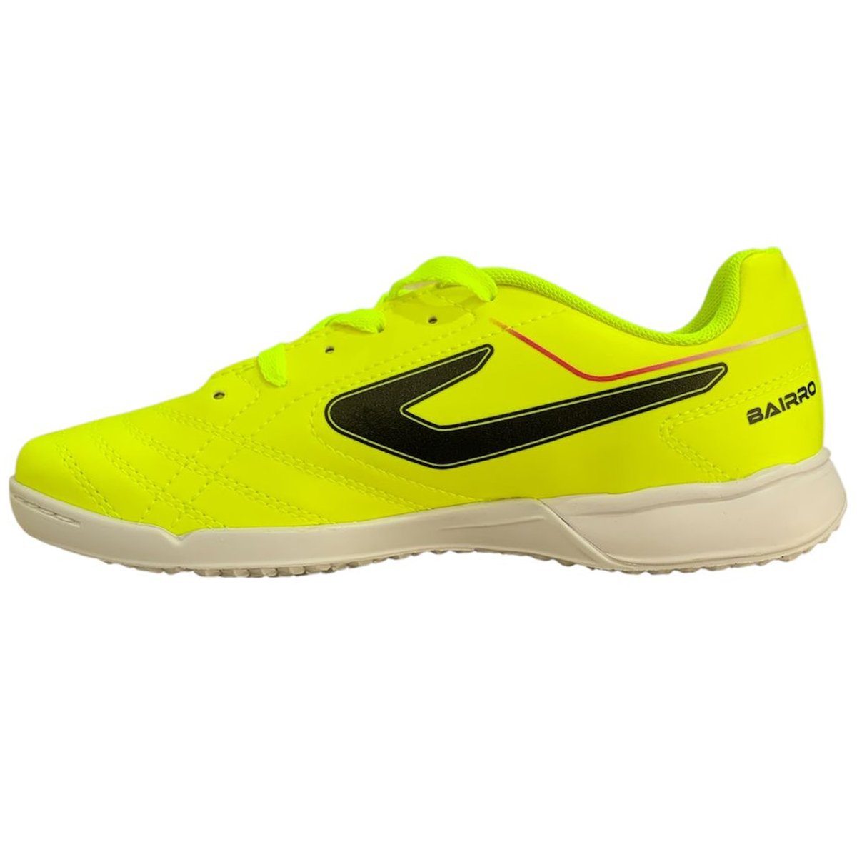 Chuteira Futsal Topper Bairro Amarelo Neon Amarelo 2