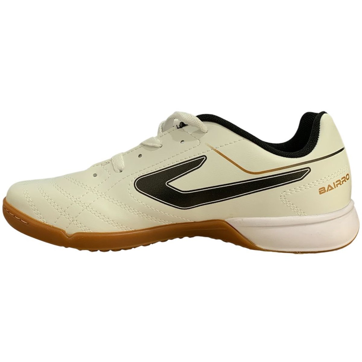 Chuteira Futsal Topper Bairro Branco Branco 2